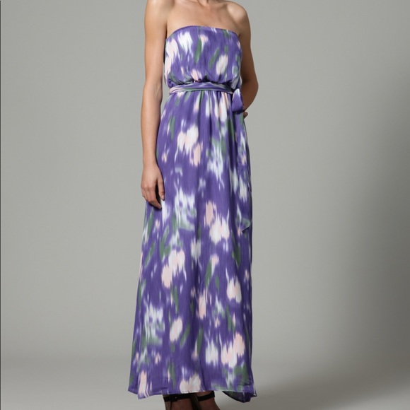 Shoshanna Dresses & Skirts - Shoshanna Ikat-Print Maxi Dress